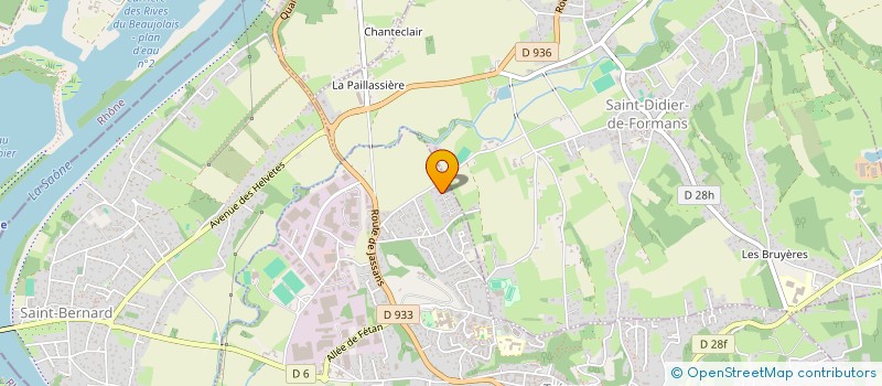 localisation de l'entreprise MADAME CHRISTINE MANI à TREVOUX