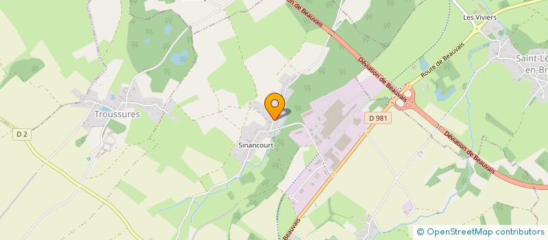 localisation de l'entreprise MADAME CHRISTINE MANJEAN  AUNEUIL