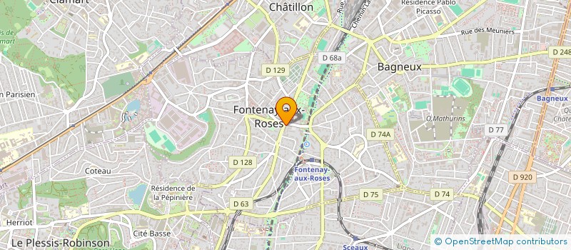 localisation de l'entreprise MADAME CHRISTINE MANNINA à FONTENAY-AUX-ROSES