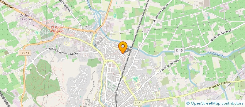 localisation de l'entreprise MADAME CHRISTINE MANNINI  CAVAILLON