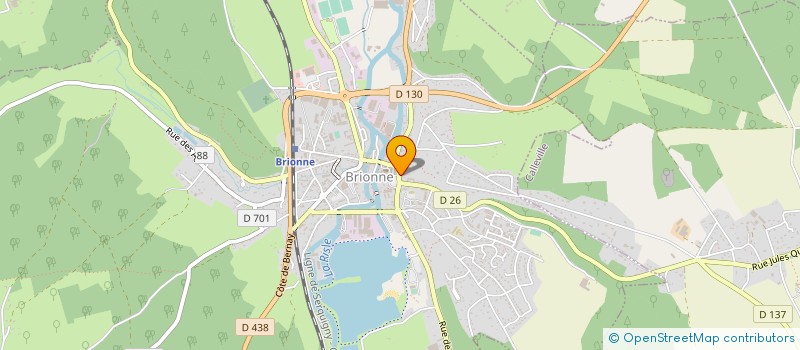 localisation de l'entreprise MADAME CHRISTINE MARAIS  BRIONNE