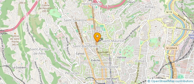 localisation de l'entreprise MADAME CHRISTINE MARGARYAN à NICE