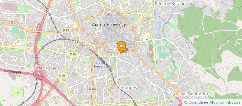 localisation de l'entreprise MADAME CHRISTINE MARGUIER à AIX-EN-PROVENCE