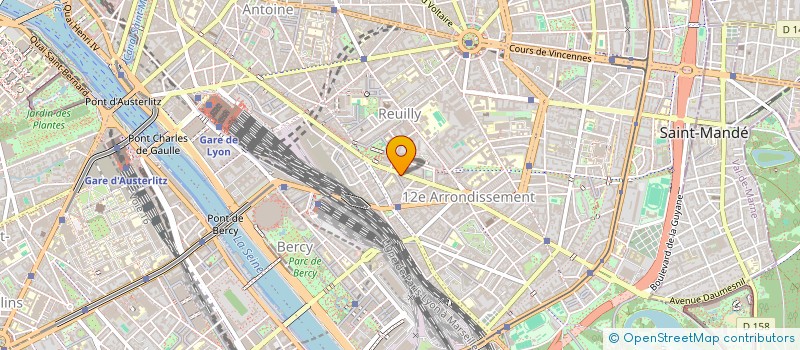 localisation de l'entreprise MADAME CHRISTINE MARIANA  PARIS