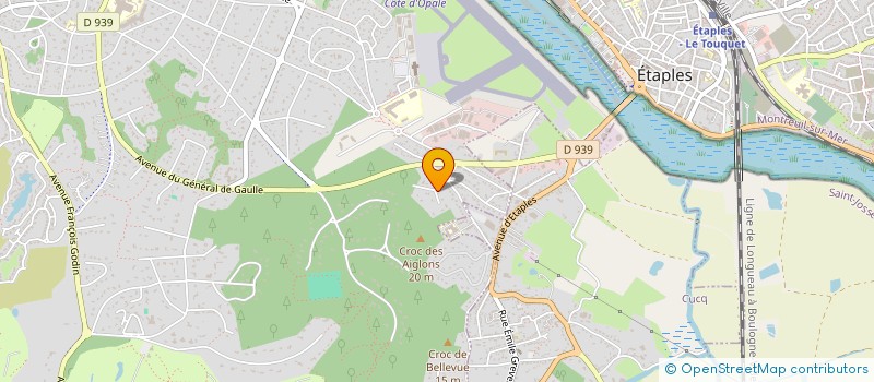 localisation de l'entreprise MADAME CHRISTINE MARIE  LE TOUQUET-PARIS-PLAGE