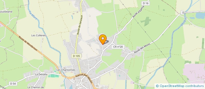 localisation de l'entreprise MADAME CHRISTINE MARION  SURY-LE-COMTAL