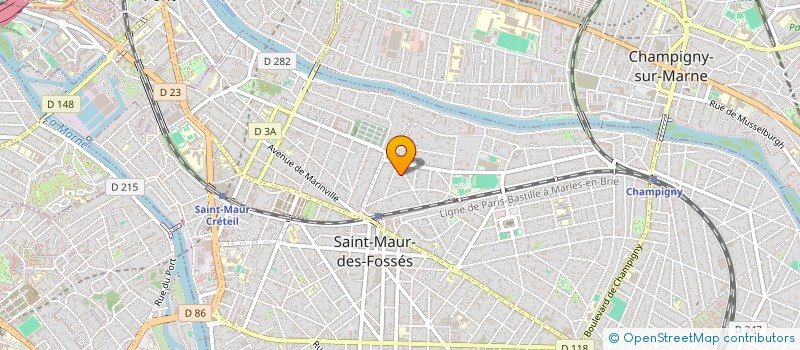 localisation de l'entreprise MADAME CHRISTINE MARQUES à SAINT-MAUR-DES-FOSSES