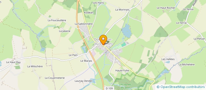 localisation de l'entreprise MADAME CHRISTINE MARTIN à LUITRE-DOMPIERRE