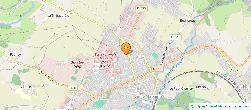 localisation de l'entreprise MADAME CHRISTINE MARTIN à SAINT-MAIXENT-L'ECOLE