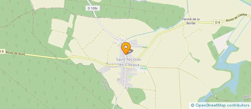 localisation de l'entreprise MADAME CHRISTINE MARTIN  VOSNE-ROMANEE