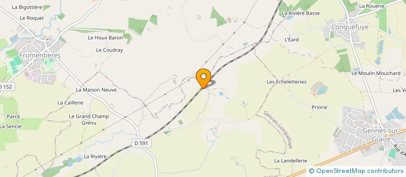 localisation de l'entreprise MADAME CHRISTINE MARTIN  CHATEAU-GONTIER-SUR-MAYENNE