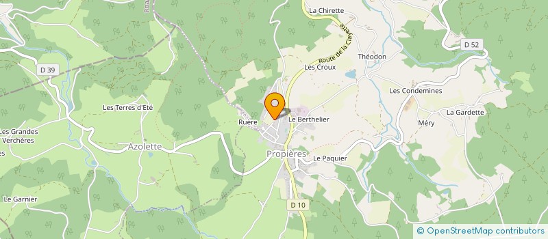 localisation de l'entreprise MADAME CHRISTINE MARTINEZ à AZOLETTE