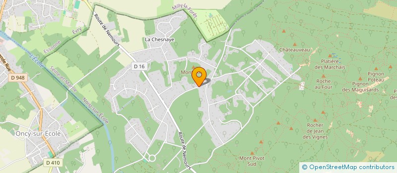 localisation de l'entreprise MADAME CHRISTINE MARTINEZ  NOISY-SUR-ECOLE