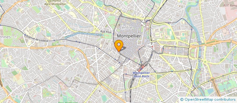 localisation de l'entreprise MADAME CHRISTINE MASDURAUD à MONTPELLIER