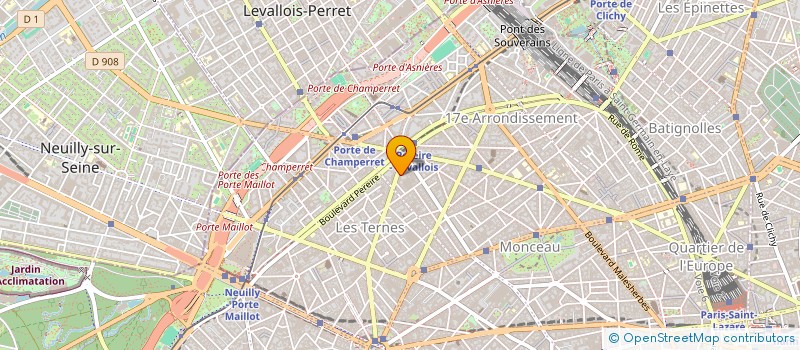 localisation de l'entreprise MADAME CHRISTINE MASSERON  PARIS