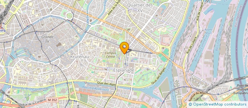 localisation de l'entreprise MADAME CHRISTINE MATTER à STRASBOURG
