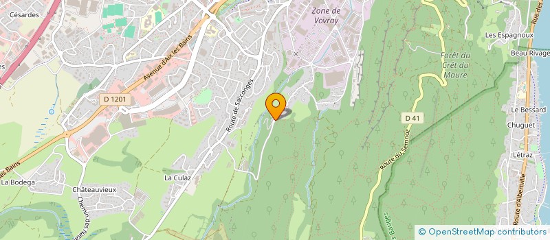 localisation de l'entreprise MADAME CHRISTINE MAULINI à ANNECY