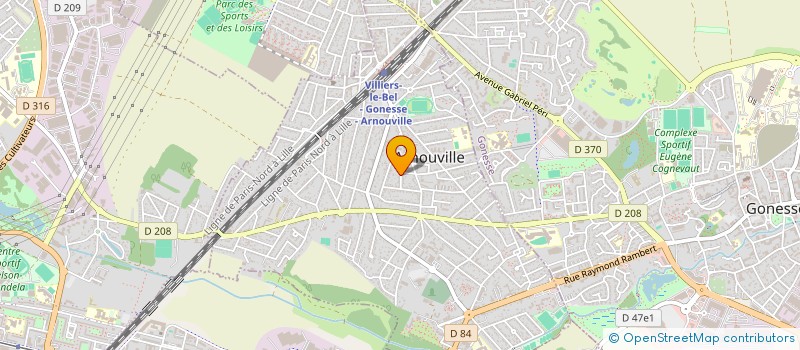 localisation de l'entreprise MADAME CHRISTINE MAYIMA MASSALA  ARNOUVILLE