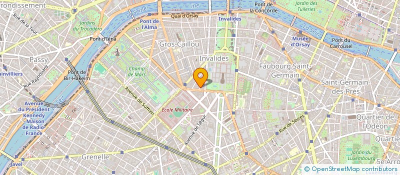 localisation de l'entreprise MADAME CHRISTINE MAZZA  PARIS