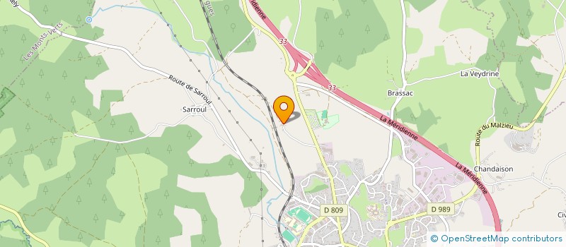 localisation de l'entreprise MADAME CHRISTINE MEISSONNIER  ST CHELY D APCHER