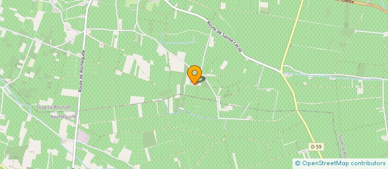 localisation de l'entreprise MADAME CHRISTINE MERLE  SUZE-LA-ROUSSE