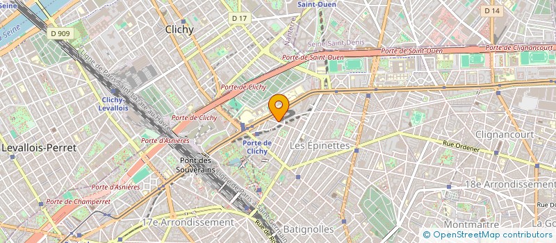 localisation de l'entreprise MADAME CHRISTINE MERLI  PARIS