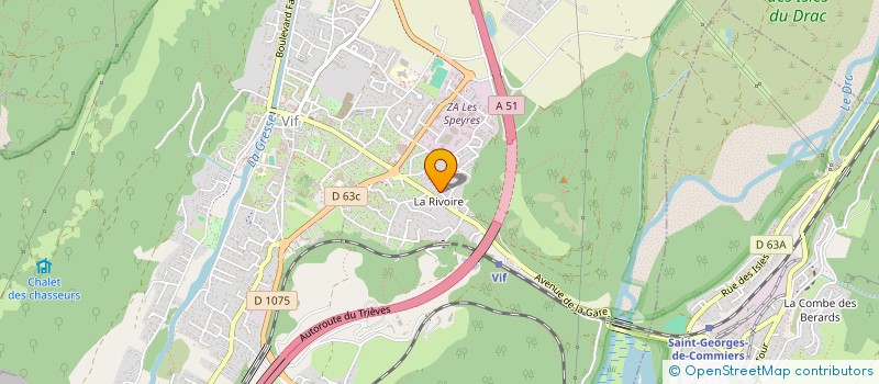 localisation de l'entreprise MADAME CHRISTINE MESQUITA  VIF