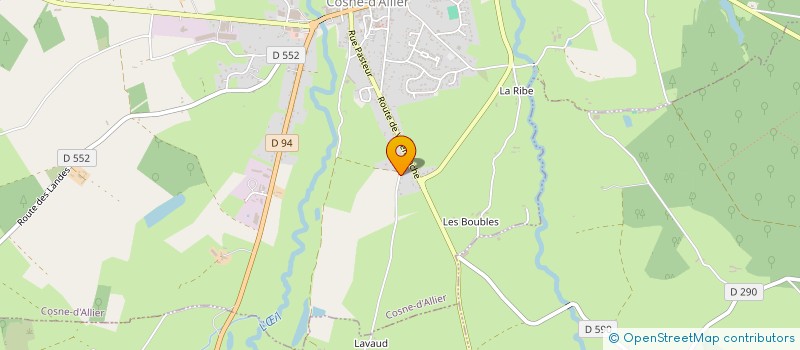 localisation de l'entreprise MADAME CHRISTINE METENIER  VIEURE