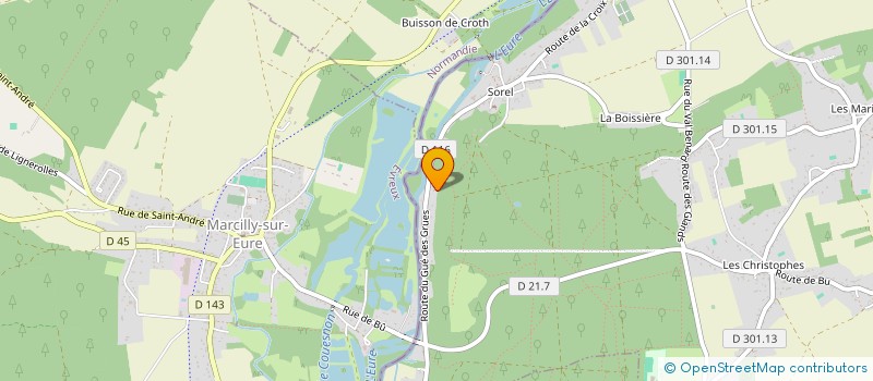 localisation de l'entreprise MADAME CHRISTINE MEYER à SOREL-MOUSSEL