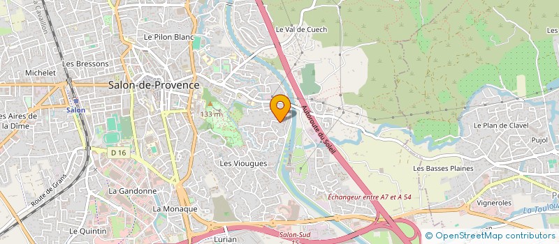 localisation de l'entreprise MADAME CHRISTINE MEYER  SALON-DE-PROVENCE