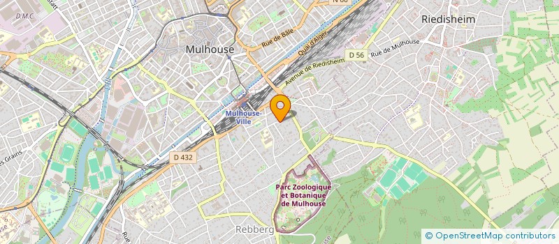 localisation de l'entreprise MADAME CHRISTINE MICHALKE  MULHOUSE