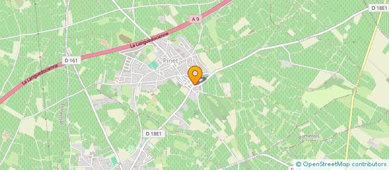 localisation de l'entreprise MADAME CHRISTINE MICHAU  PINET