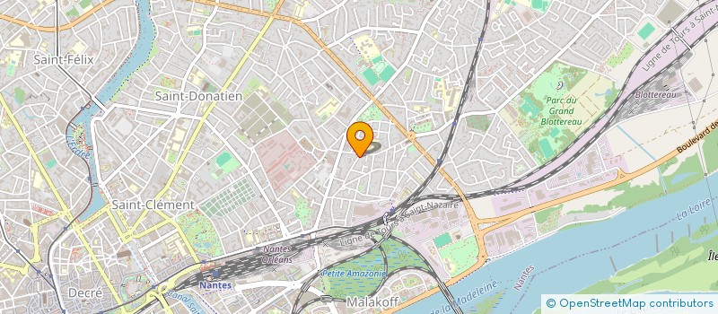 localisation de l'entreprise MADAME CHRISTINE MICHEL à NANTES