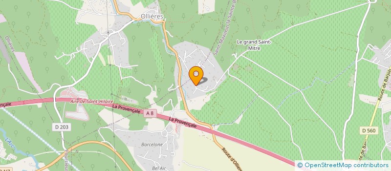 localisation de l'entreprise MADAME CHRISTINE MICHEL à ST MAXIMIN LA STE BAUME