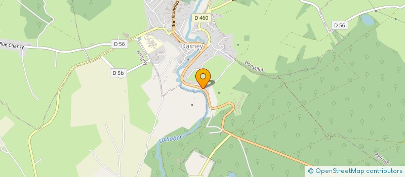 localisation de l'entreprise MADAME CHRISTINE MICHELLE FALLOT  DARNEY