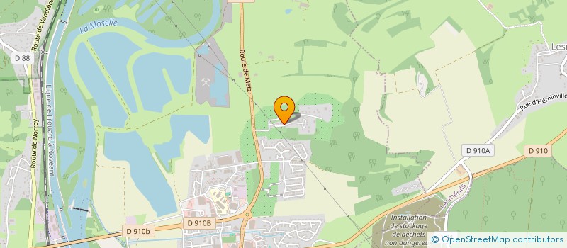 localisation de l'entreprise MADAME CHRISTINE MICK  BOUXIERES-SOUS-FROIDMONT