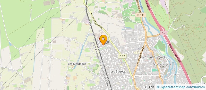 localisation de l'entreprise MADAME CHRISTINE MILLE  SALON-DE-PROVENCE