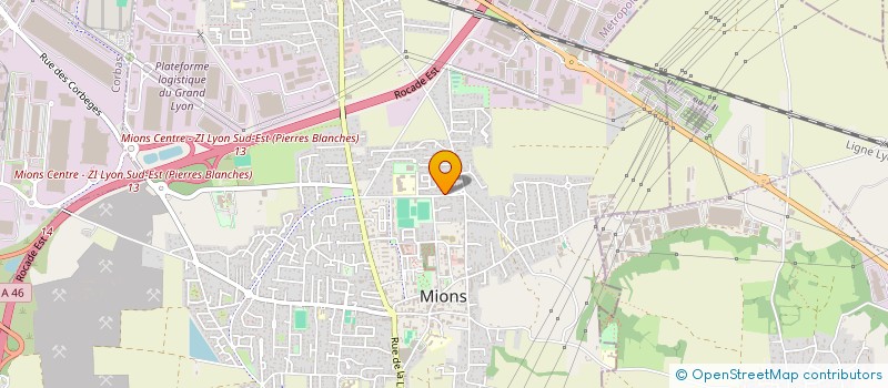 localisation de l'entreprise MADAME CHRISTINE MILLIER  MIONS