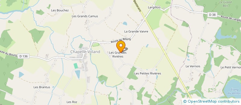 localisation de l'entreprise MADAME CHRISTINE MILLOUX  CHAPELLE-VOLAND