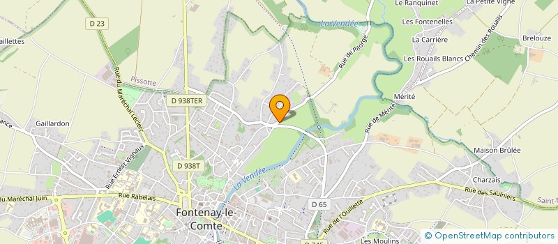 localisation de l'entreprise MADAME CHRISTINE MINGUENEAU à FONTENAY-LE-COMTE