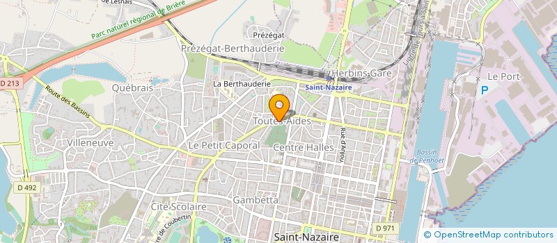 localisation de l'entreprise MADAME CHRISTINE MIOSSEC à SAINT-NAZAIRE
