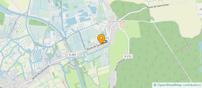 localisation de l'entreprise MADAME CHRISTINE MISSIAEN  CLAIRMARAIS