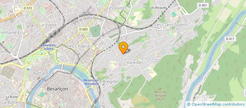 localisation de l'entreprise MADAME CHRISTINE MOCHON à BESANCON