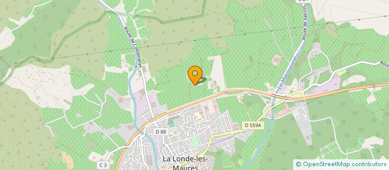 localisation de l'entreprise MADAME CHRISTINE MONGE à LA LONDE-LES-MAURES