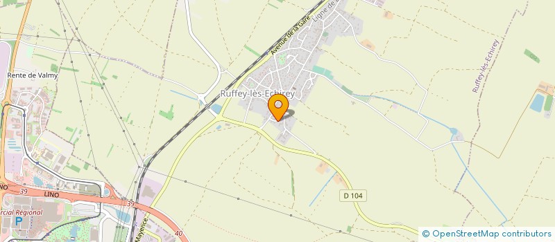 localisation de l'entreprise MADAME CHRISTINE MONGEOT à RUFFEY-LES-ECHIREY