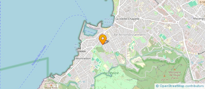 localisation de l'entreprise MADAME CHRISTINE MONSERRAT à MARSEILLE