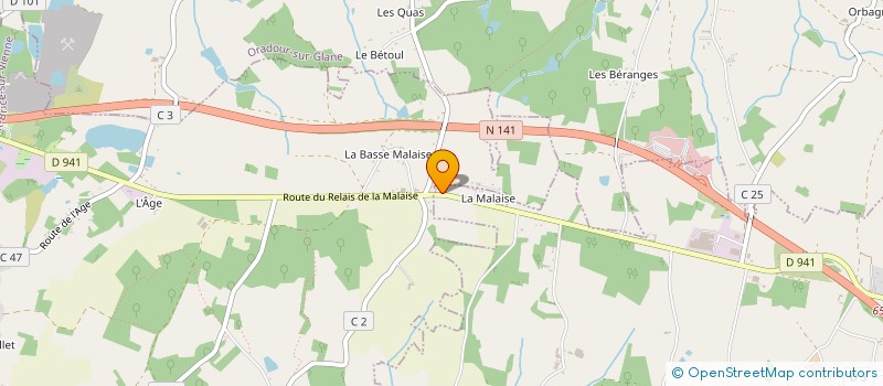 localisation de l'entreprise MADAME CHRISTINE MOREAU à SAINT-VICTURNIEN
