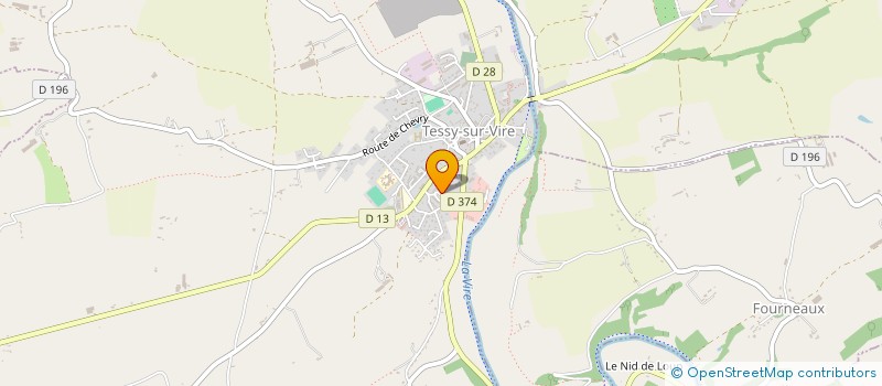 localisation de l'entreprise MADAME CHRISTINE MOREL  TESSY-BOCAGE