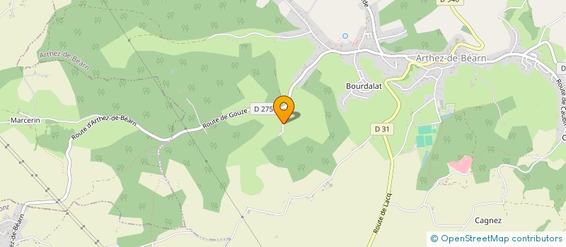 localisation de l'entreprise MADAME CHRISTINE MORLANNE  MORLANNE