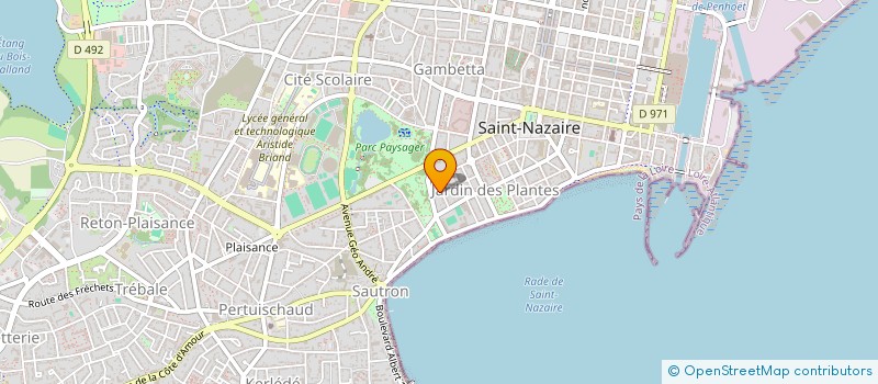 localisation de l'entreprise MADAME CHRISTINE MORMAND à SAINT-NAZAIRE
